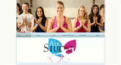 Desktop Screenshot of air-yoga.co.uk